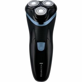 Remington R1000 Afeitadora Rotativa Inalámbrica, 3 Cuchillas Dual Track, Recortador Retráctil, Autonomía 30 min, LED