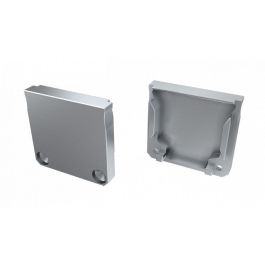 Tapón Final Perfil Tipo DILEDA Aluminio Plata