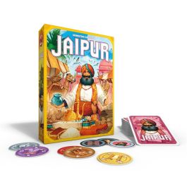 Space Cowboys Jaipur Juego de cartas estratégico de mercadeo para 2 jugadores, Edad +10, Duración 30 min, Edición Español Space Cowboys Jaipur Juego de cartas estratégico de mercadeo para 2 jugadores, Edad +10, Duración 30 min, Edición Español