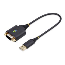 Cable USB Startech 1P1FFC-USB-SERIAL Negro 30 cm Precio: 40.79000024. SKU: B1JPJVFKTS