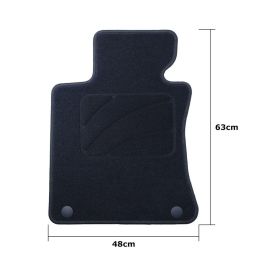 Set de Alfombrillas para Coche OCC Motorsport OCCBW0013YE Bmw E63 Serie 6 Coupe Set de Alfombrillas para Coche OCC Motorsport OCCBW0013YE Bmw E63 Serie 6 Coupe