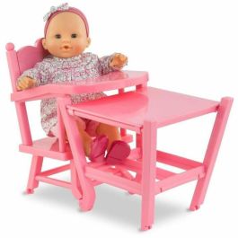 Corolle COR4062013141299 Silla Alta Rosa para Muñecos de 36-42 cm, Accesorio Comidas Juguete Niños 3+ Años Corolle COR4062013141299 Silla Alta Rosa para Muñecos de 36-42 cm, Accesorio Comidas Juguete Niños 3+ Años