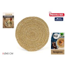 Salvamantel Redondo Seagrass 40 cm Privilege (36 Unidades) Precio: 59.69000059. SKU: B1FYG4CM7K
