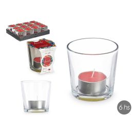 Portavela Tealight Frutos Rojos 6 Horas Acorde 7CM (12 Unidades)
