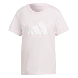 Camiseta de Manga Corta Mujer Adidas HE0304 Rosa (S)