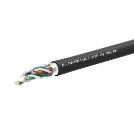 Lanview 305m Cat6 F-UTP cable 4x2xAWG23 PE Black Outdoor Precio: 219.9500006. SKU: B1ALBEXGTZ