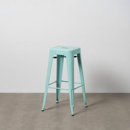 Taburete Turquesa Metal Dallas 43,50 X 43,50 X 76,50 cm Precio: 59.9071. SKU: B1GRT47JCP