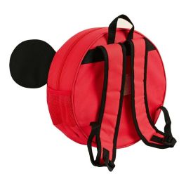 Mochila Infantil 3D Mickey Mouse Clubhouse Rojo Negro (31 x 31 x 10 cm) Mochila Infantil 3D Mickey Mouse Clubhouse Rojo Negro (31 x 31 x 10 cm)