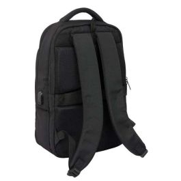 Safta Mochila Portatil 15,6"+Tablet+Usb Real Madrid Premium 29x44x15cm