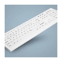 Active Key Teclado AK-C8100F-UVS-W/SP Expandido Silicona Higiénico Lavable IP68 Blanco Precio: 166.50000026. SKU: B1FXADPY4Y