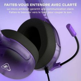 Turtle Beach TUR0840454400144 Auriculares con Cable para Juegos, Airlite Fit, Nintendo Switch, Morado Fantasma