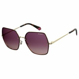 Polaroid 4091/S S9E Gafas de Sol para Mujer, Montura Acero Inoxidable, Cristal 58 mm, Patillas 140 mm