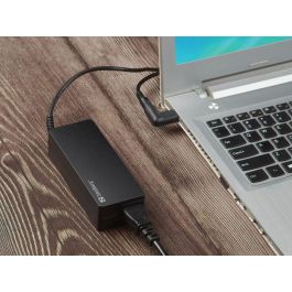 Sandberg Adaptador de Corriente AC Universal para Portátil 90W | Multi-Conector | Recambio Económico Compatible con Todos los Portátiles EU/UK