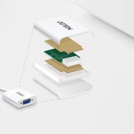 Aten Displayport/VGA adapter DisplayPort Male VGA HDB-15 Female Blanco Aten Displayport/VGA adapter DisplayPort Male VGA HDB-15 Female Blanco