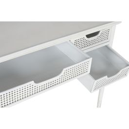 Escritorio Home ESPRIT Blanco Metal 122 x 50 x 76 cm Escritorio Home ESPRIT Blanco Metal 122 x 50 x 76 cm