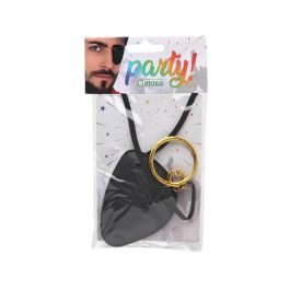 Parche y Pendiente de Pirata para Disfraz Adulto Accesorio Temático