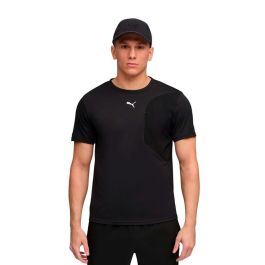 Camiseta de Manga Corta Hombre Puma M Flex Pocket Negro 14 Años