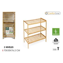 Confortime Estantería de Bambú 3 Niveles 70 x 35 x 76,2 cm (2 Unidades) Precio: 51.49999943. SKU: B17QJ4CNT5