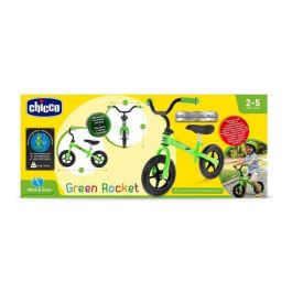 Chicco Bicicleta sin Pedales S Bullet Verde 10 Pulgadas para Niños de 2 a 5 Años Ideal para el Equilibrio