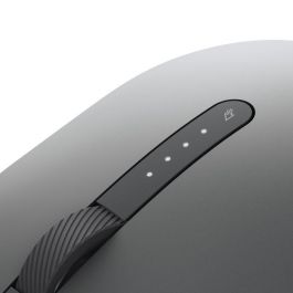 Dell MS3220 Ratón Láser Ergonómico con Cable USB 2.0, 3200 ppp, 5 Botones Programables para Oficina y Uso Profesional