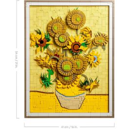 LEGO 31215 Vincent van Gogh - Los Girasoles, Set de Construcción de 2615 Piezas