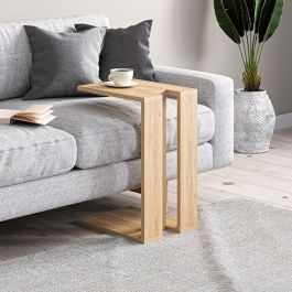 Mesa auxiliar Alexandra House Living Madera MDP 30 x 57 x 40 cm