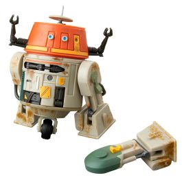 HASBRO Star Wars The Black Series Figura articulada Chopper C1-10P y Ahsoka 15cm con accesorios
