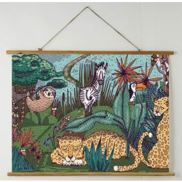 Lienzo Kids DKD Home Decor Multicolor 2 x 75 x 100 cm (2 Unidades)