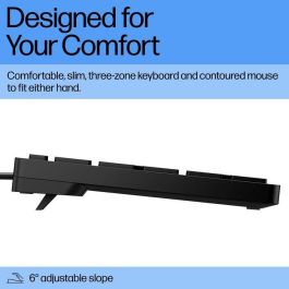 HP Teclado y Ratón con Cable USB 320MK – Set para Productividad Diaria