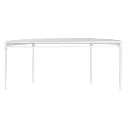 Consola Home ESPRIT Amarillo Blanco Metal 196 x 44 x 81 cm