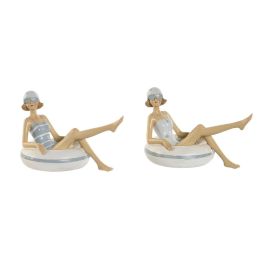 Figura Mediterraneo DKD Home Decor Azul Celeste Blanco 10 x 10.5 x 17.5 cm (2 Unidades) Precio: 26.8899994. SKU: B134NJLB4Z