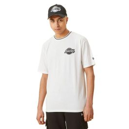 Camiseta de Manga Corta Hombre New Era 12893172 Blanco (S)