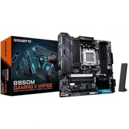 GIGABYTE B850M GAMING X WIFI6E Placa Base - Procesadores AMD Ryzen Serie 9000, VRM Digital 10+2+2 fases, hasta 8200MHz DDR5 (OC), 1xPCIe 5.0 + 1xPCIe 4.0 M.2, LAN 2.5, WiFi 6E, USB 3.2 Gen 2.