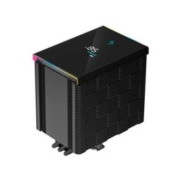 Deepcool AK500 Digital Disipador CPU Negro aRGB Pantalla Digital Tiempo Real, Intel/AMD Sockets 1150/1200/2011/2066