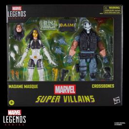 Hasbro Figuras Madame Masque & Crossbones Super Villains Marvel Legends Series 15cm