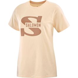 Camiseta de Manga Corta Hombre Salomon Beige 12 Años