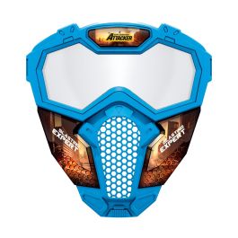 Tachan T01031 Pack Pistola Blaster, Máscara de Batalla y 12 Dardos de Espuma Suave para Niños +8 Años