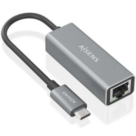 AISENS - CONVERSOR USB3.1 GEN1 USB-C A ETHERNET GIGABIT 10/100/1000 MBPS, GRIS, 15CM Precio: 10.50000006. SKU: B15B6BDMPP