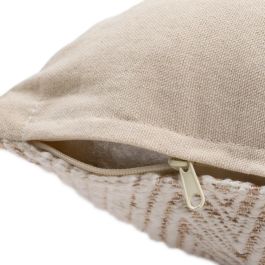 Cojín Blanco/Beige Algodón Decoración 40 X 60 cm