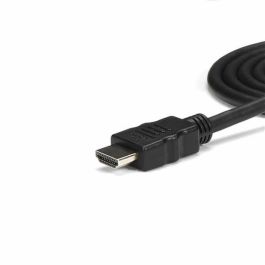 Adaptador USB C a HDMI Startech CDP2HDMM1MB Negro 1 m Adaptador USB C a HDMI Startech CDP2HDMM1MB Negro 1 m