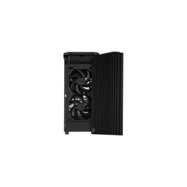 Asus 90DC00M0-B39020 Carcasa ATX ProArt PA401 Edición Madera Cristal Templado Negra con Ventiladores 160/120mm y USB-C 20Gbps