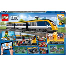 LEGO 60197 Tren de Pasajeros con Motor Teledirigido, Juego de Construcción City, 6-12 Años, 677 Piezas