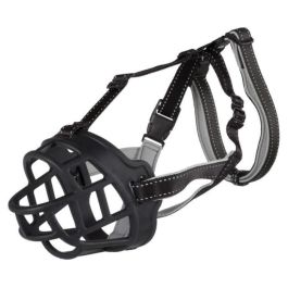 Trixie TRI4047974176160 Bozal Muzzle Flex de Goma, Talla XL/XXL, Negro Trixie TRI4047974176160 Bozal Muzzle Flex de Goma, Talla XL/XXL, Negro