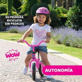 Bicicleta sin pedales bullet rosa ¡perfecta para adquirir el equilibrio! 10 pulgadas 46x56x68 cm Bicicleta sin pedales bullet rosa ¡perfecta para adquirir el equilibrio! 10 pulgadas 46x56x68 cm