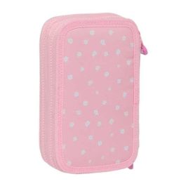 Plumier Doble Glow Lab Sweet home Rosa 12.5 x 19.5 x 4 cm (28 piezas) Plumier Doble Glow Lab Sweet home Rosa 12.5 x 19.5 x 4 cm (28 piezas)