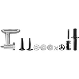 KitchenAid 5KSMMGA Picador de Carne de Metal para Robot de Cocina - Accesorio con 3 Discos de Acero Inoxidable Color Plata Precio: 137.50000044. SKU: B16D8L9KAT