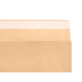 Liderpapel Bolsa Fuelle Kraft 280x365mm 120gr con Tira de Silicona Caja 50 Unidades