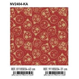 Papel De Regalo Bobina Basika 62 Cm X 80 M (4 Kg Aprox.) Navidad (Nv2404-Ka 62 Cm) Precio: 23.195579. SKU: B17HN5XZHP