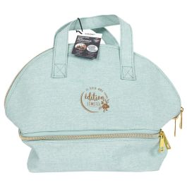 Cook Concept Bolsa Térmica 2 Compartimentos Coup De Fraiche Poliester Gris/Verde Agua