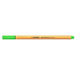 Rotulador Fibra Stabilo Point 88 Verde Neon (Set de 10) Precio: 8.99595312. SKU: B12ZWFPB6M